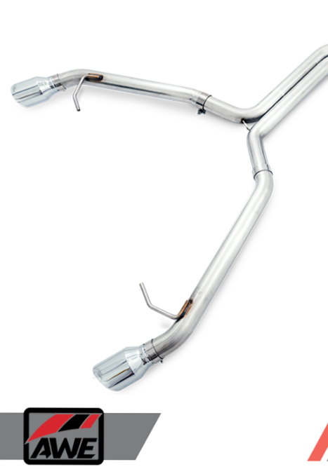 AWE SwitchPath™ Exhaust For Audi B9 S5 Coupe - Non-Resonated - Chrome ...