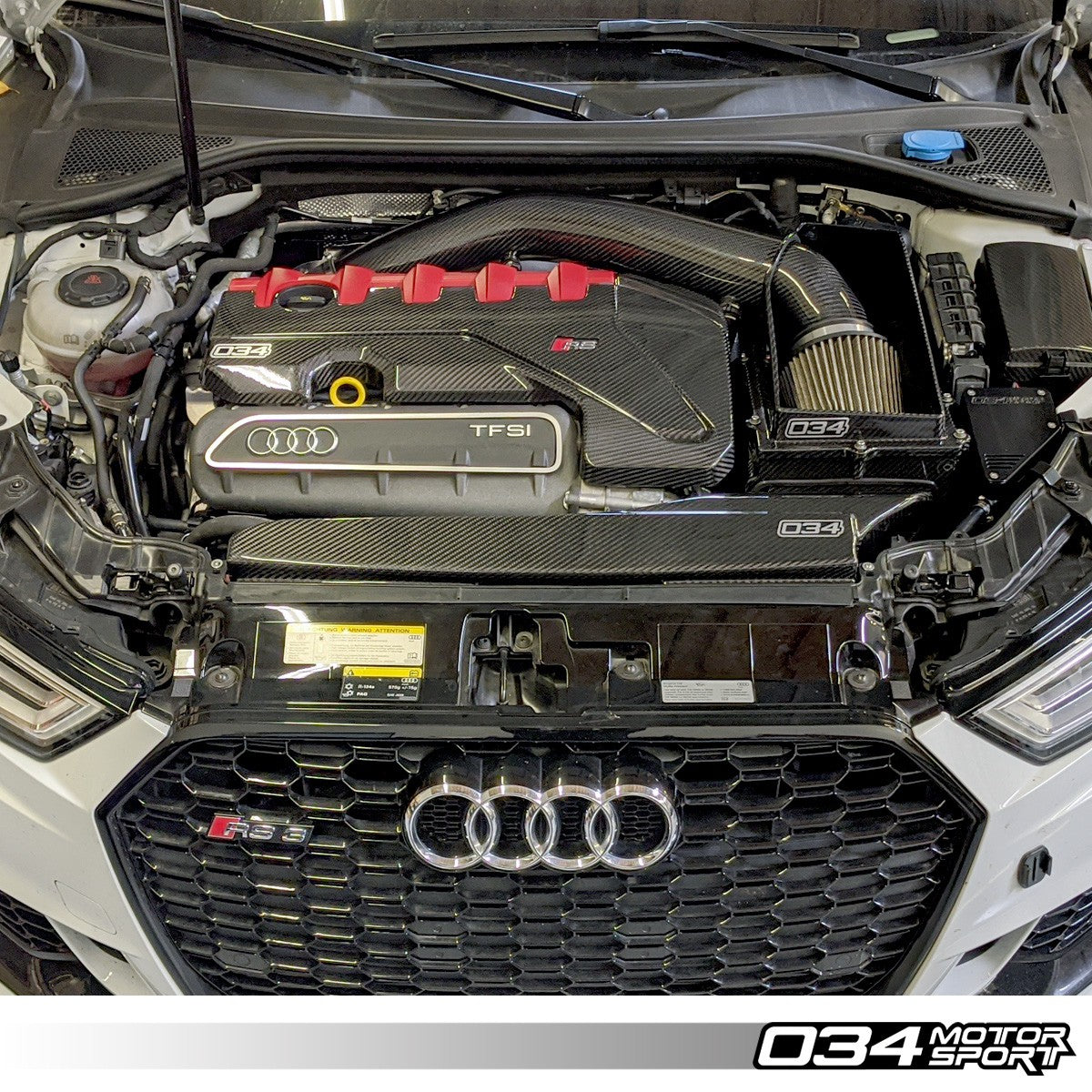 CARBON FIBER ENGINE COVER, AUDI 8V RS3 AND 8S TTRS – AM Tuning Canada